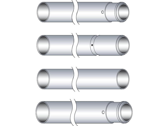 Harley Davidson Sportster [1973-1974] -35 mm Fork Pipes Stock Show Chroma 23,5 "