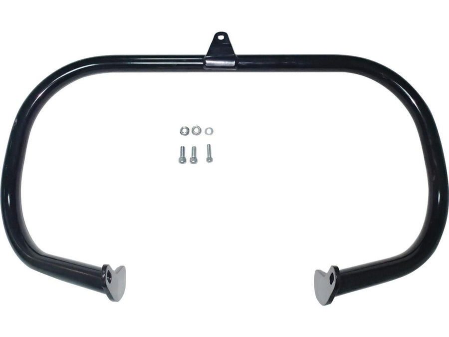 Harley Davidson FLSTC [2014-2017]-Zakładony pasek ochrony silnika Czarny