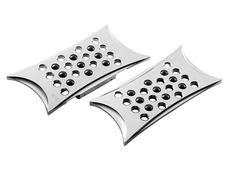 Harley Davidson Touring [1986-2025] – Battistini Beifahrer Trittbretter Chrom