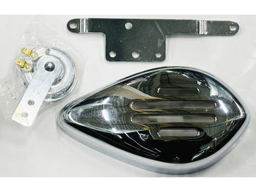 Harley Davidson-Smooth Slit Horn sæt, vandret