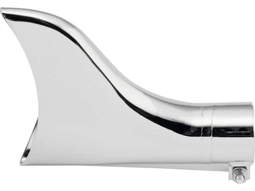 Harley Davidson – Klemmbarer Fishtail-Auspuffendstück Chrom 1,75"