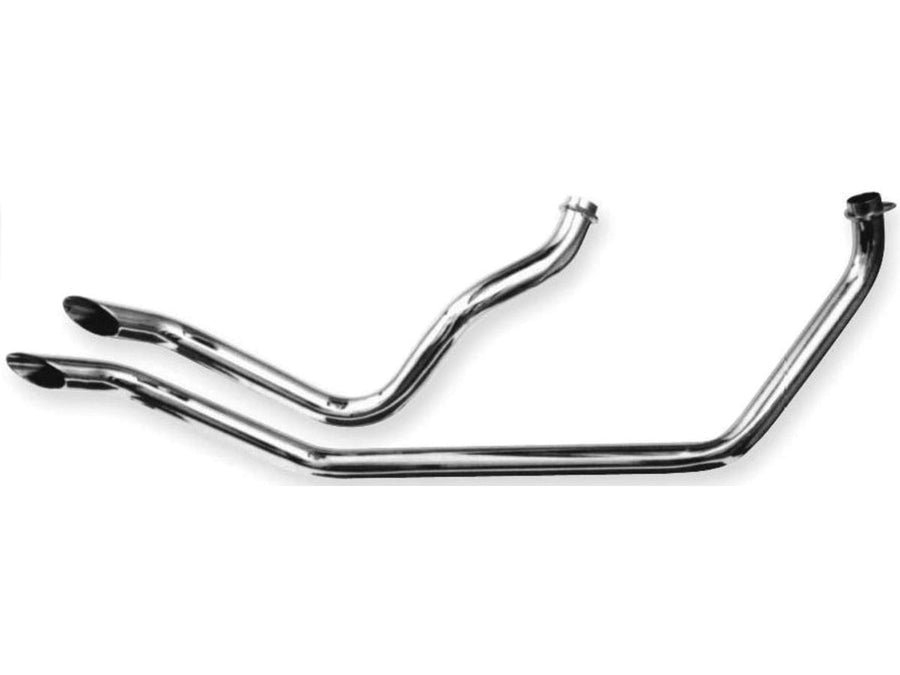 Harley Davidson FL Shovel [1970-1984] – Gooseneck 2-teilige Drag Pipes Shovel Motor …