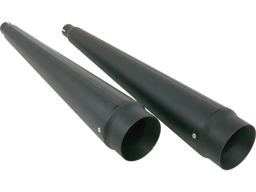 Harley Davidson Touring [1995-2016] – Megaphone Slip-On Schalldämpfer Schwarz