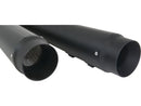 Harley Davidson Touring [1995-2016] -megaphone slip-on silencer preto-2