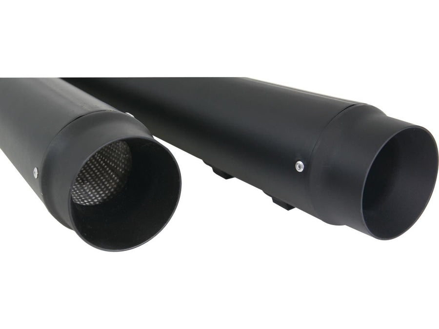 Harley Davidson Touring [1995-2016] – Megaphone Slip-On Schalldämpfer Schwarz