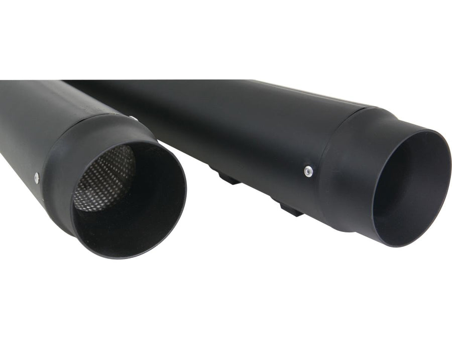 Harley Davidson Touring [1995-2016] – Megaphone Slip-On Schalldämpfer Schwarz