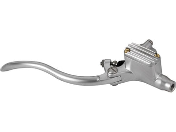 Harley Davidson-Deluxe Brake Cylinder Kit Aluminium Satin Lever og