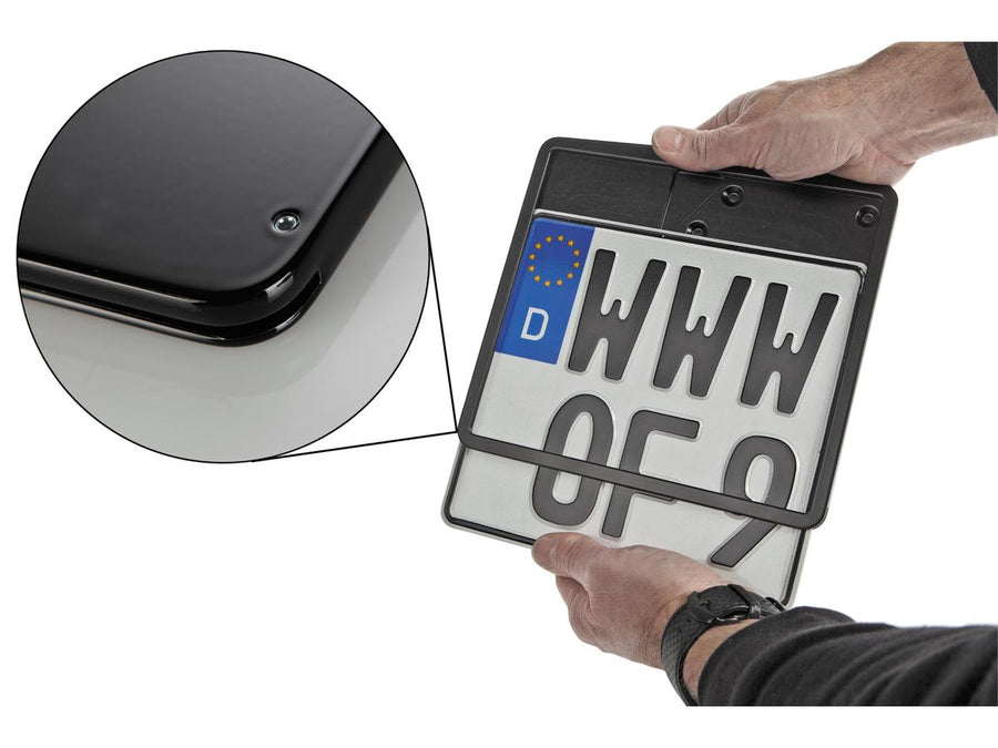 Harley Davidson - Characteristics inner base German size 200x180mm black satin