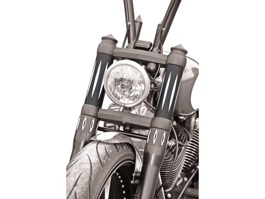 Harley Davidson Dyna Note [2006-2017] – Završne kape gornjih vilica od poliranog aluminija