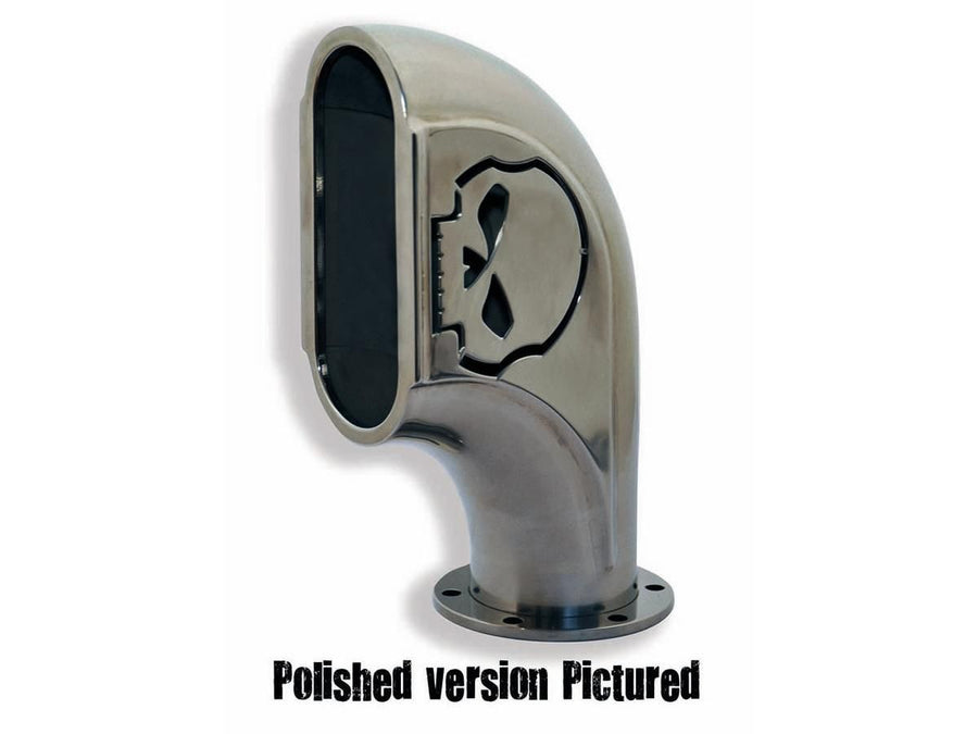 Harley Davidson Scale Drager [1996-1996] – BSL Endkappe Schädel gesaugt Endkappe 2,5"