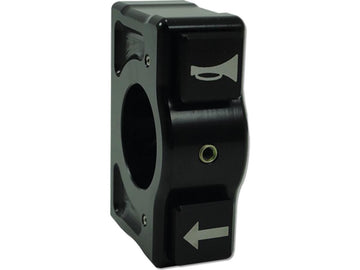 Harley Davidson Sportster [1982-2006] – J-TECH 2-Tasten Schaltergehäuse linke Seite