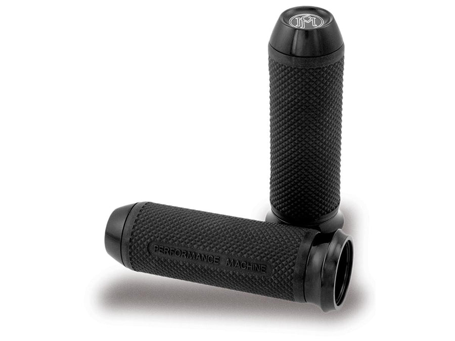 Harley Davidson Touring [2008-2024] – Elite Grip Schwarz Eloxiert 1" Gaszug per Draht