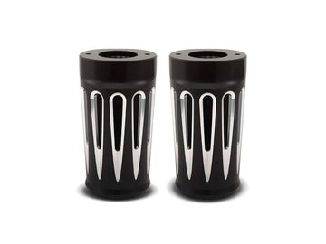 Harley Davidson Touring [2014-2024] -deep Cut Fork Protection Black Anodized