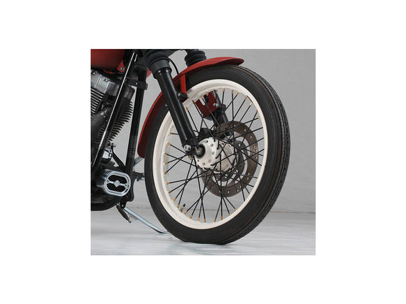 Harley Davidson - TTS Speichen Set, 21 "Long, Black Chrome -Plated, for TTS Rims
