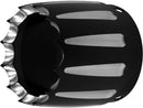 HARLEY DAVIDSON - 3,5 "Capinho de tampa final Jaffe Afterburner Black Cut 3.5"-4