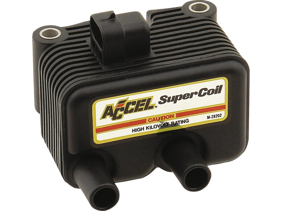 Harley Davidson Dyna [1999-2005] – Super Coil Zündspule Schwarz 5 Ohm Doppelzündung