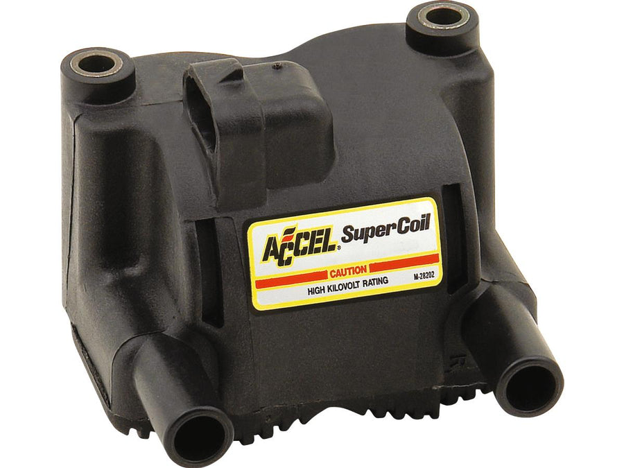Harley Davidson Dyna [1999-2006] -super spole tändspole svart 5 ohm enstaka gnistor