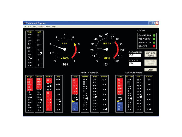Harley Davidson Sportster [2003-2013]-Twintec Twin Scan 2