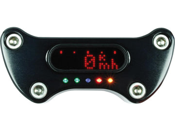 Harley Davidson - Motosign Mini Display Upper Clamp sort pulver -coated