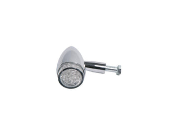 Harley Davidson - Bullet LED tågelygter Aluminium poleret tydeligt ført
