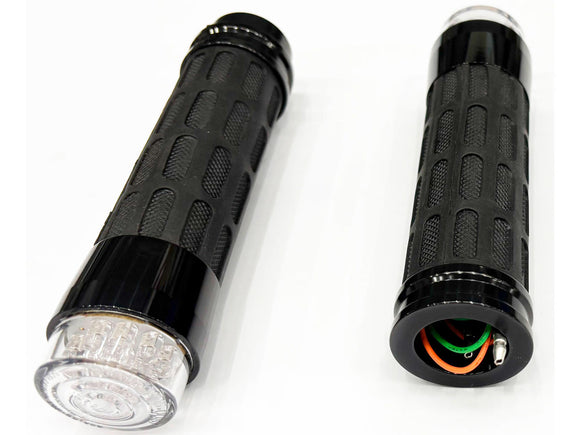 Harley Davidson - RBS Soft Touch Gripped Black LED Turn Signal