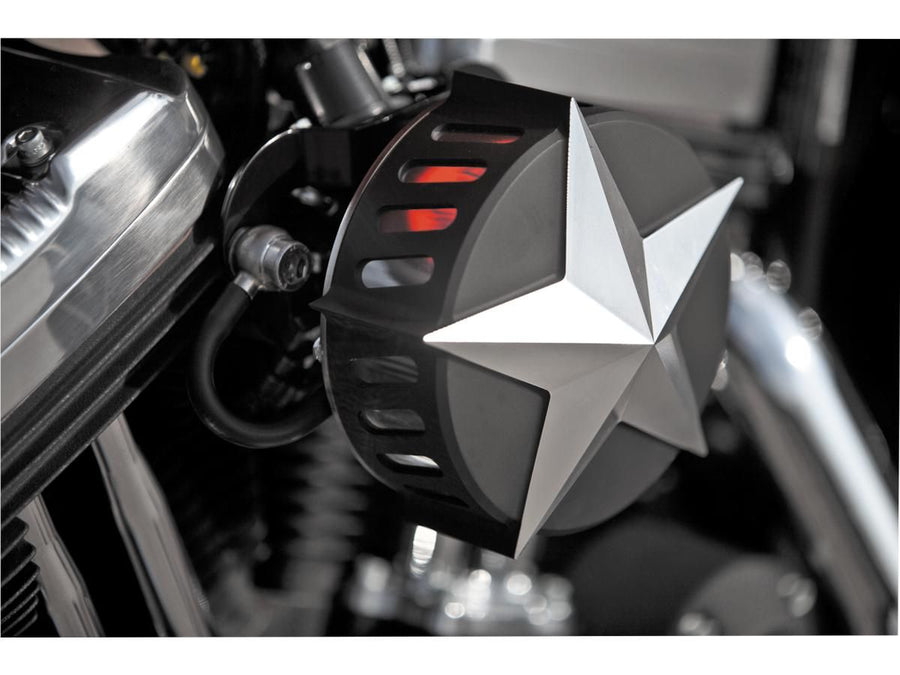 Harley Davidson Dyna [1999-2017]-Filtro de potencia Filtro de aire abierto Bi-color