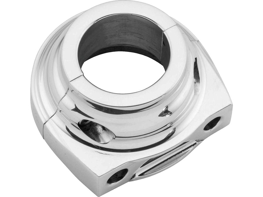 Harley Davidson – Kontur-Gasdrehgriffgehäuse für Clip-On Kabel Chrom 1" Doppelkabel