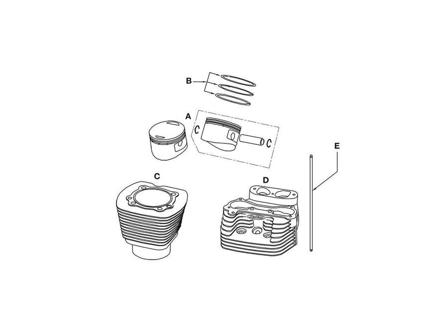 Harley Davidson RevTech 125 Hinweis [2009-2019] – 125" RevTech Motor (Gen.4)