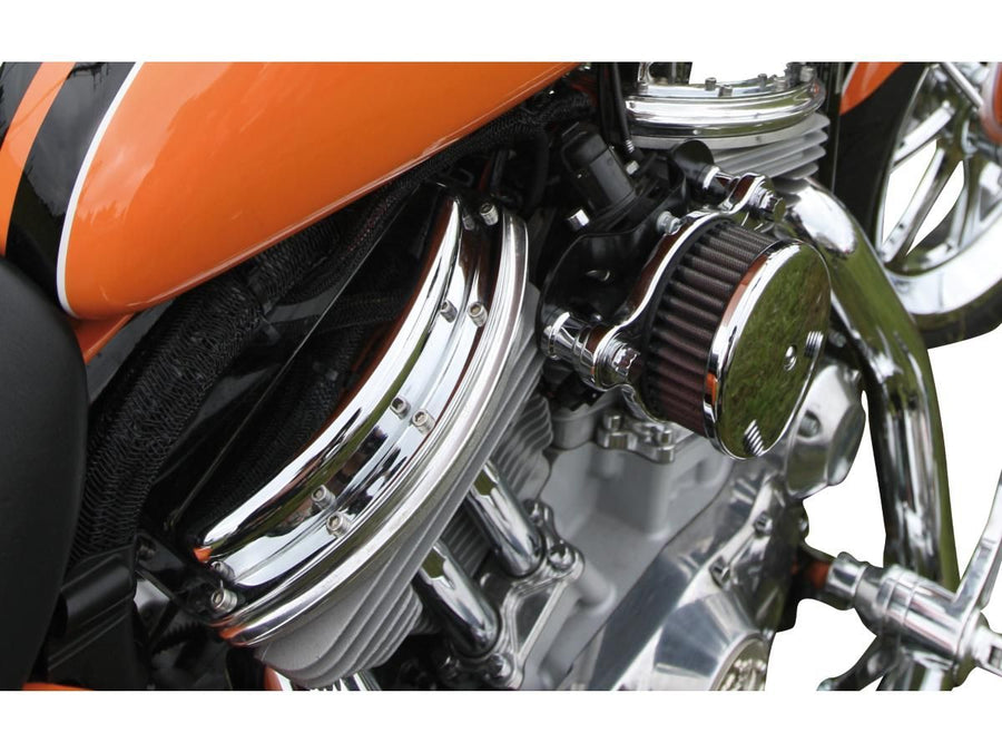 Harley Davidson Sportster [2007–2020] – didelio našumo oro filtras chromas