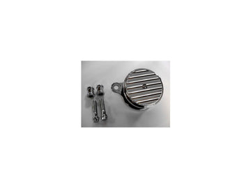 Harley Davidson Dyna [1999-2017] – Hochleistungs-Luftfilter Chrom, Gerippt - 0