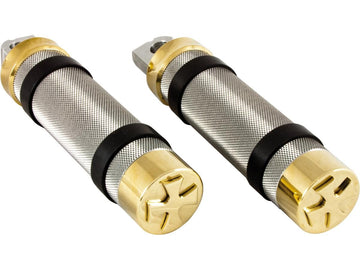 Harley Davidson Sportster [1991-2020] -Retro Footstest, Iron Cross Footstols