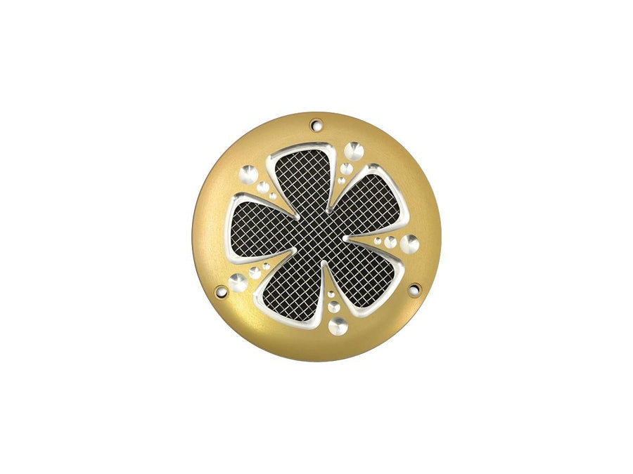 Harley Davidson FL Shovel [1970-1984] – Mesh Point Abdeckung Gold