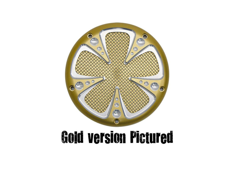 Harley Davidson FL Shovel [1970-1984] -mesh Дерби покрывает золото