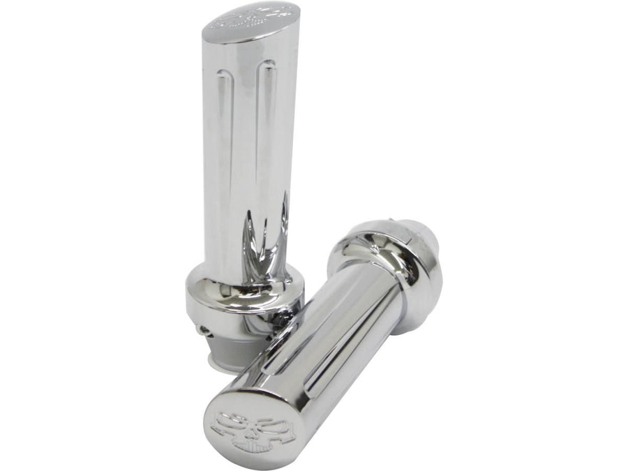 Harley Davidson Fl Shovel [1981-1984] -trilleri Grip Chrome 1 "Kaasujunat