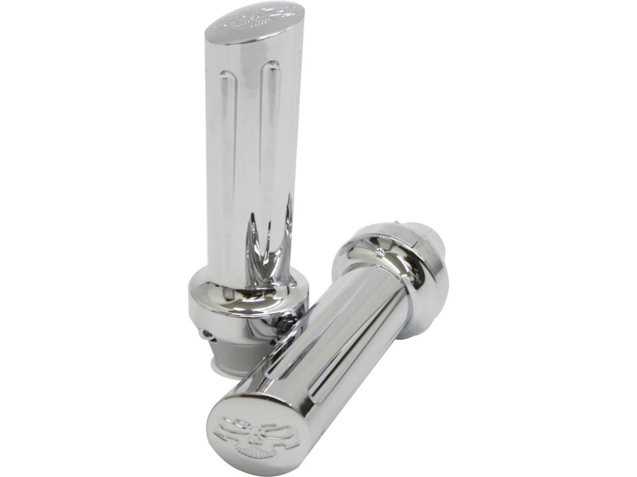 Harley Davidson Fl Shovel [1981-1984] -trilleri Grip Chrome 1 "Kaasujunat