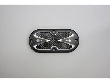 Harley Davidson Dyna [1991-2005]-mesh inspection cover black