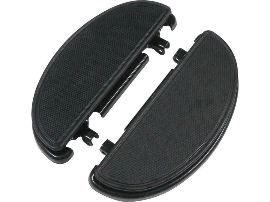 Harley Davidson Touring [1985-2025] – Halbmond Trittbretter Schwarz