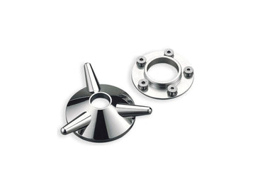 Harley Davidson FX Modelo [1985-1994] -Vintage Spinner Axis Cover Chrome