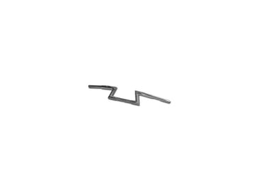 Harley Davidson-1 1/4 "Z-Bar med 1" klemmediameter, generøs styr, 3-huller