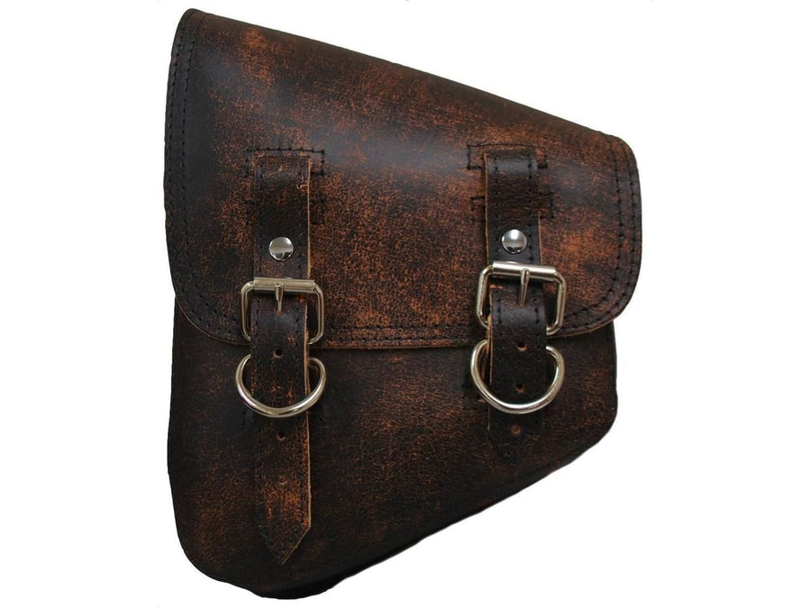 Harley Davidson Softail [1987-2025] – Solo Schwinge Tasche Rustikales Braun Links
