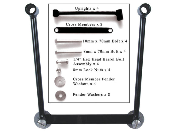 Harley Davidson-Universal Saddlebag Hard Montage Set