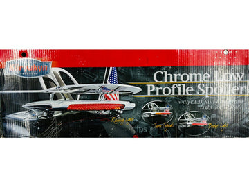 Harley Davidson-Chrome Low Profile Spoiler med R-T-B Light