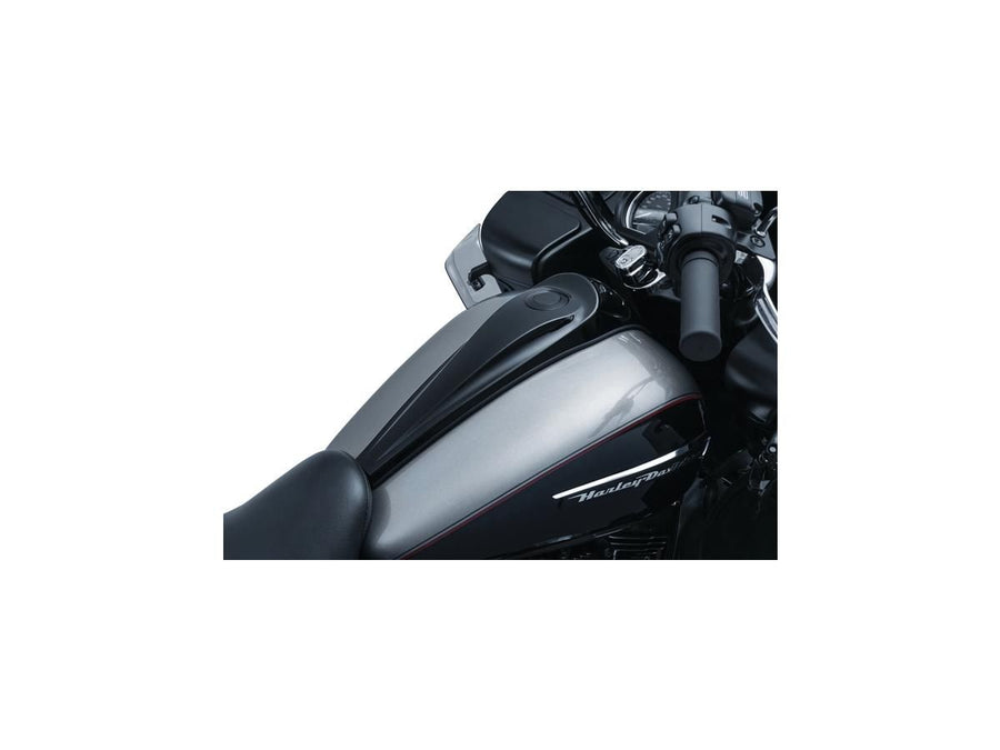 Harley Davidson FLHT [2020-2021] – Jim Nasi Glattes Armaturenbrett Konsole Schwarz
