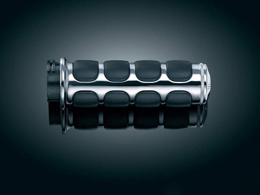 Harley Davidson Fl Shovel [1981-1984]-Premium ISO Gripche Chrom 1 "Gas trains