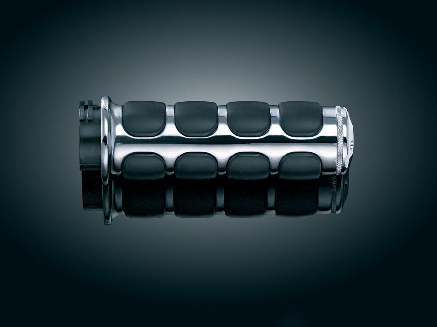 Harley Davidson Fl Shovel [1981-1984]-Premium ISO Gripche Chrom 1 "Gas trains