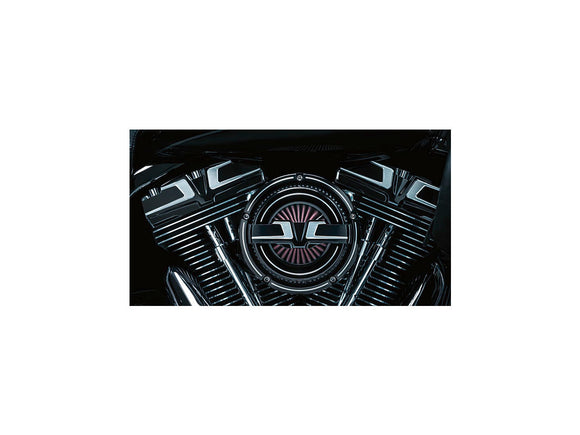 Harley Davidson Dyna [1999-2017]-Rocker Capa Accent Black