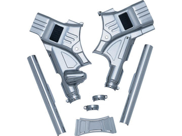 Harley Davidson Touring [2014-2024] -Deluxe Neck Cover Chrome