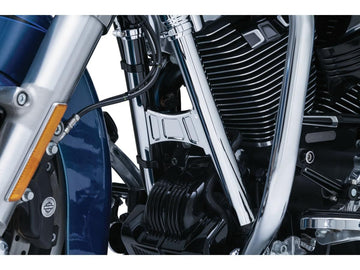 Harley Davidson Touring [2014-2024] -Deluxe Neck Cover Chrome - 0