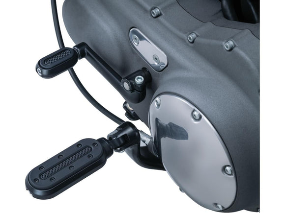 Harley Davidson Sportster [1991-2020] -relle de pied industrielle noire, satin