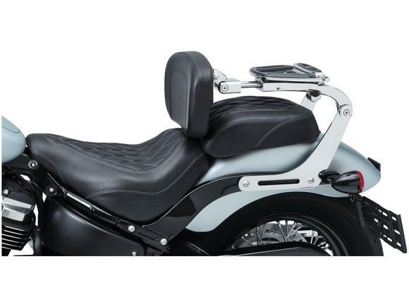 Harley Davidson FLSL [2018-2021]-SOLID Chrome Multi-Turpose Backrest držák držáku